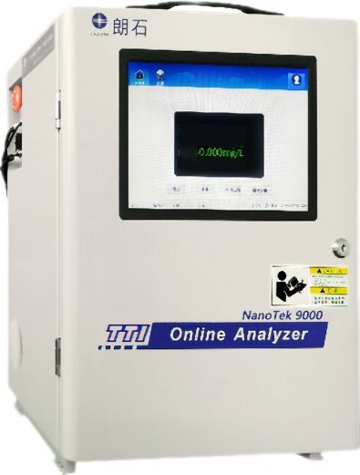 NanoTek 9000 总铊在线分析仪是一款专门用于水中痕量铊重金属自动监测的仪器，它使用电化学技术中的阳极溶出伏安法原理，可连续监测水中重金属铊的含量